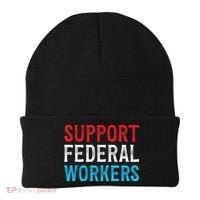 Support Federal Workers Protect Defend Employees Jobs Beanie thumb 0