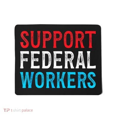 Support Federal Workers Protect Defend Employees Jobs Mousepad