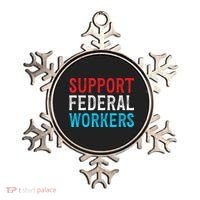 Support Federal Workers Protect Defend Employees Jobs Ornament thumb 0
