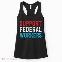 Support Federal Workers Protect Defend Employees Jobs Women's Tank Top thumb 0