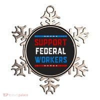 Support Federal Workers Protect Defend Employees Jobs Ornament thumb 0