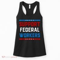Support Federal Workers Protect Defend Employees Jobs Women's Tank Top thumb 0