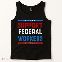 Support Federal Workers Protect Defend Employees Jobs Tank Top thumb 2