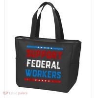Support Federal Workers Protect Defend Employees Jobs Tote Bag thumb 3