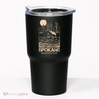 Spokane Falls Washington Waterfall River Tumbler thumb 0