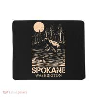 Spokane Falls Washington Waterfall River Mousepad thumb 0