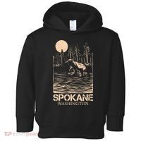 Spokane Falls Washington Waterfall River Toddler Hoodie thumb 0