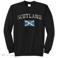 Scotland For Women Faded Scottish Flag Sweatshirt thumb 0