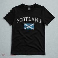 Scotland For Women Faded Scottish Flag T-Shirt thumb 5