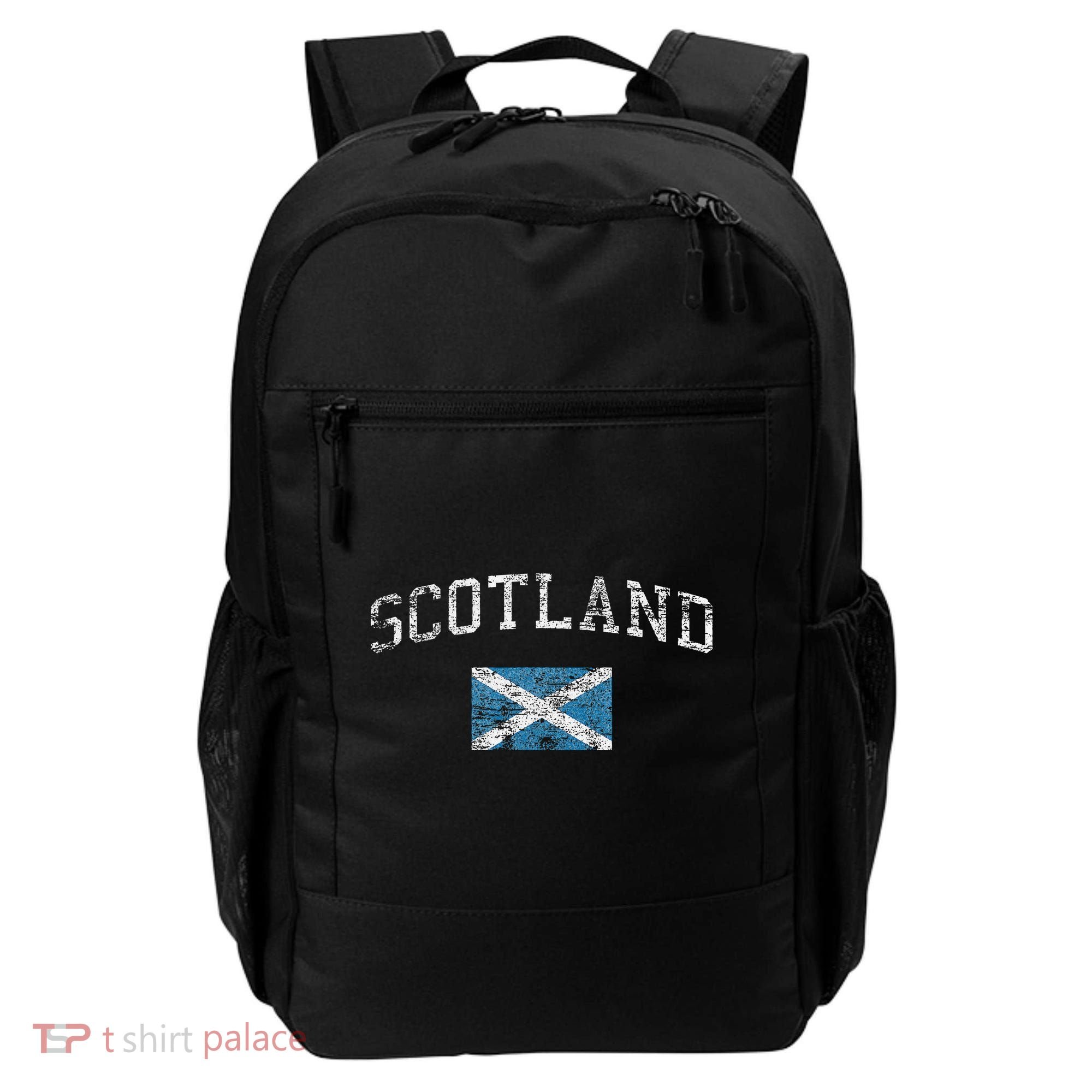 Scotland For Women Faded Scottish Flag Backpack