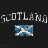 Scotland For Women Faded Scottish Flag Women's Hoodie thumb 2