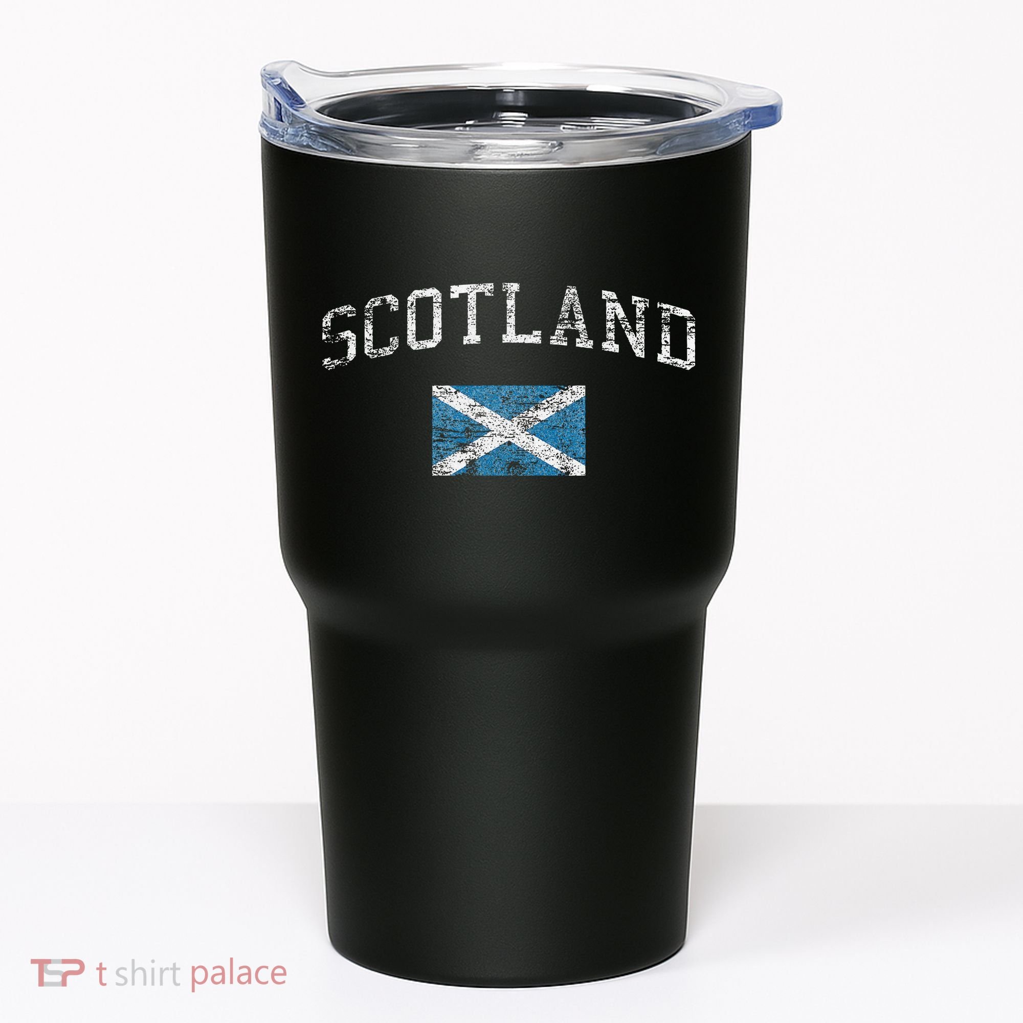 Scotland For Women Faded Scottish Flag Tumbler