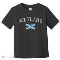Scotland For Women Faded Scottish Flag Toddler T-Shirt thumb 0