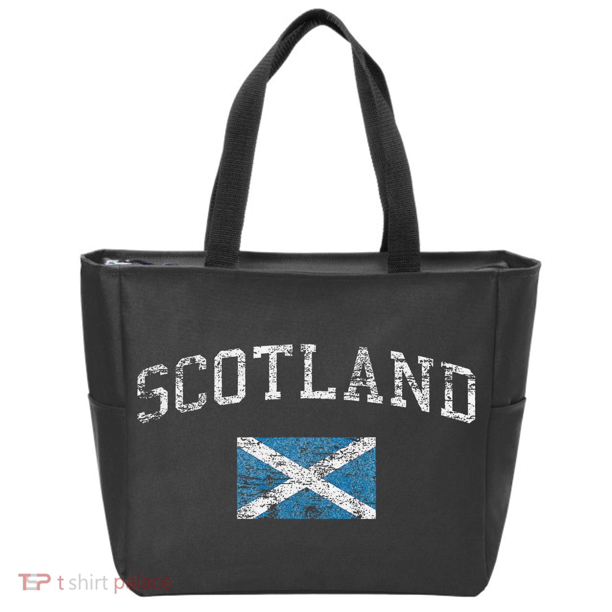 Scotland For Women Faded Scottish Flag Tote Bag