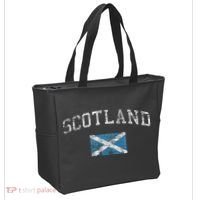 Scotland For Women Faded Scottish Flag Tote Bag thumb 2