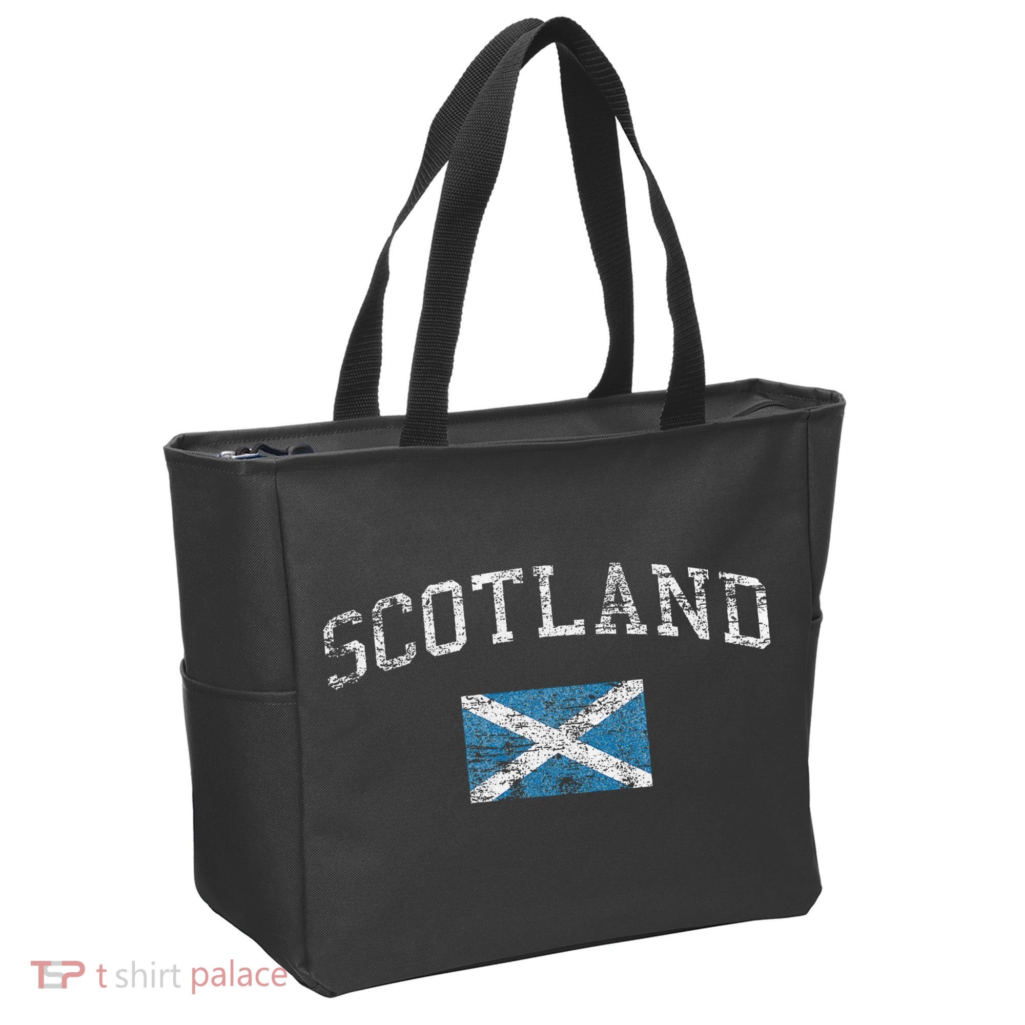 Scotland For Women Faded Scottish Flag Tote Bag