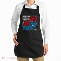 Support Federal Workers  Anti Trump . Apron thumb 2