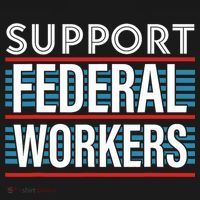 Support Federal Workers USA-Made Doggie Bandana thumb 2