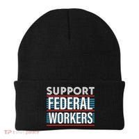 Support Federal Workers Beanie thumb 0