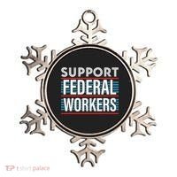 Support Federal Workers Ornament thumb 0