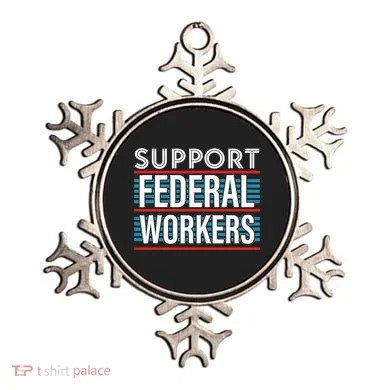 Support Federal Workers Ornament