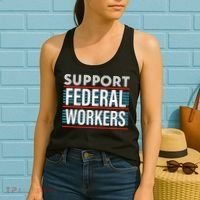 Support Federal Workers Women's Tank Top thumb 2