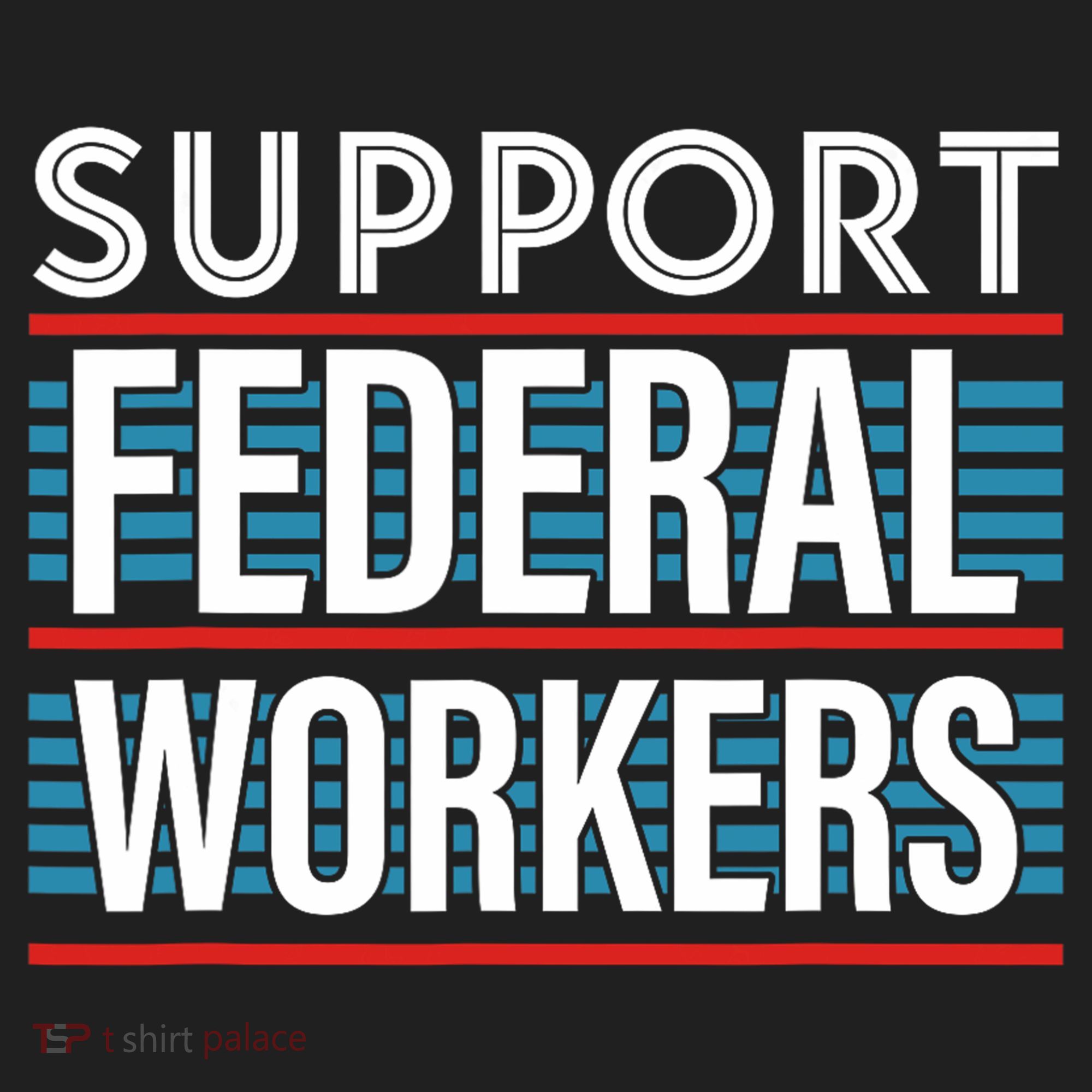 Support Federal Workers Golf Towel