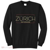 Simple Fashion Zurich Switzerland Sweatshirt thumb 0