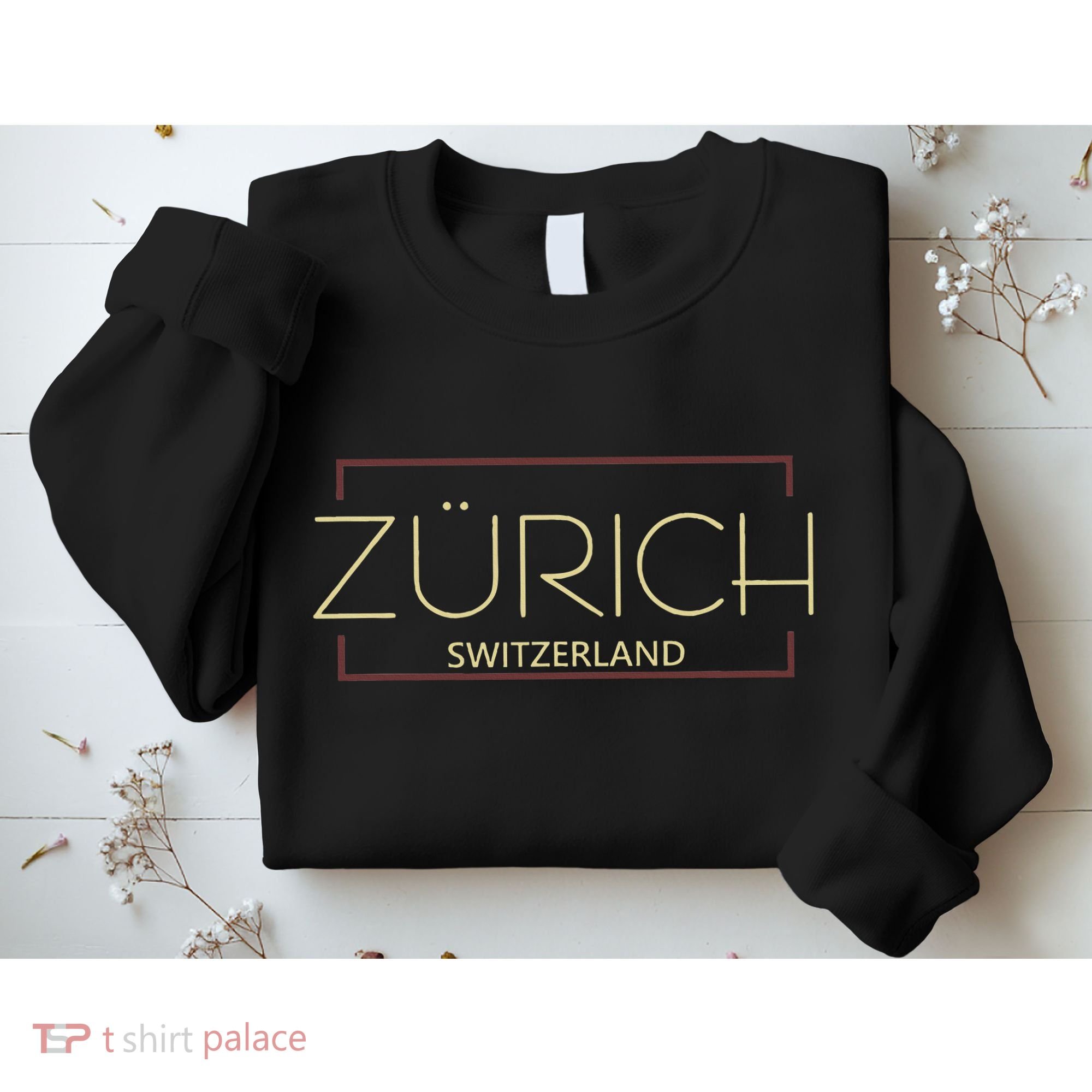 Simple Fashion Zurich Switzerland Sweatshirt