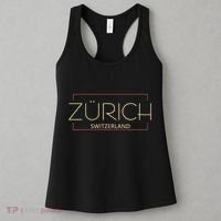 Simple Fashion Zurich Switzerland Women's Tank Top thumb 3