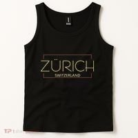 Simple Fashion Zurich Switzerland Tank Top thumb 2