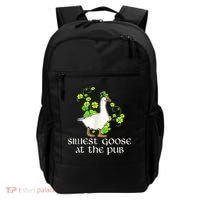 Silliest Goose At The Pub Funny St Patricks Day Backpack thumb 0