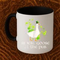 Silliest Goose At The Pub Funny St Patricks Day Coffee Mug thumb 2