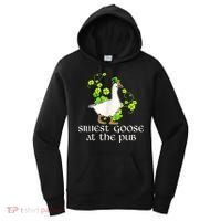 Silliest Goose At The Pub Funny St Patricks Day Women's Hoodie thumb 0