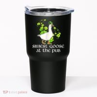 Silliest Goose At The Pub Funny St Patricks Day Tumbler thumb 0