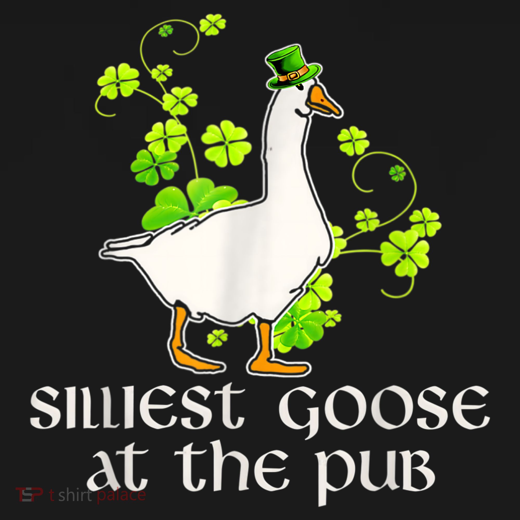 Silliest Goose At The Pub Funny St Patricks Day Visor