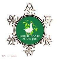 Silliest Goose At The Pub Funny St Patricks Day Ornament thumb 0