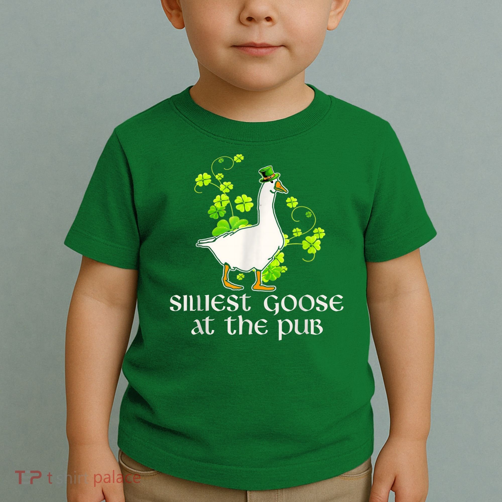 Silliest Goose At The Pub Funny St Patricks Day Toddler T-Shirt