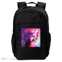 Spacy Galaxy Alien Cat Backpack thumb 0