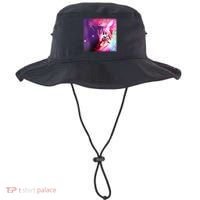 Spacy Galaxy Alien Cat Bucket Hat thumb 0