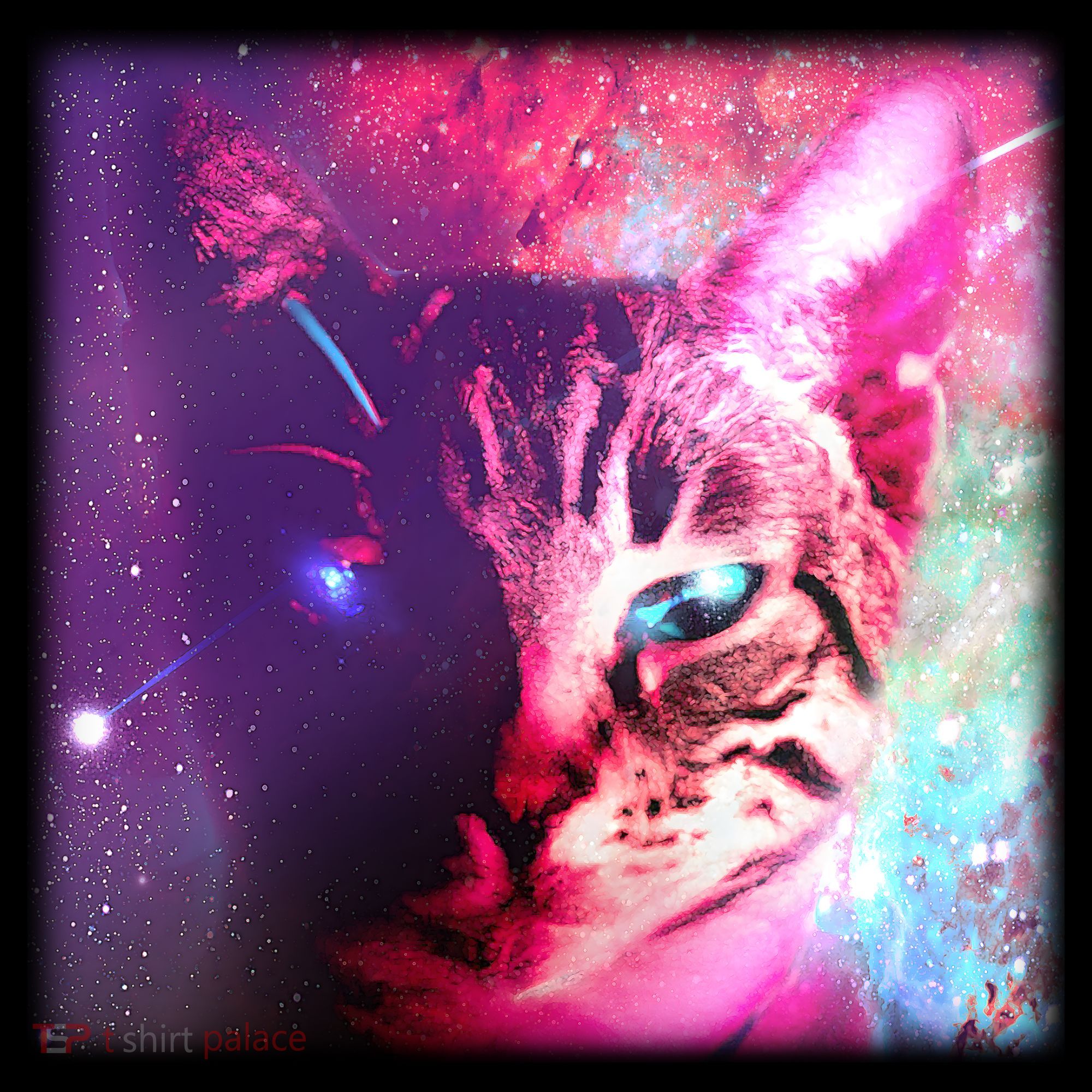 Spacy Galaxy Alien Cat Women's T-Shirt