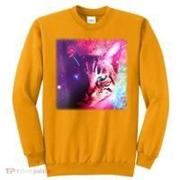 Spacy Galaxy Alien Cat Sweatshirt thumb 0