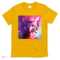 Spacy Galaxy Alien Cat T-Shirt thumb 0