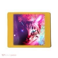 Spacy Galaxy Alien Cat Mousepad thumb 0
