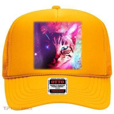 Spacy Galaxy Alien Cat Hat