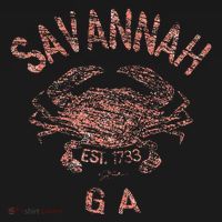 Savannah Ga Atlantic Blue Crab Apron thumb 3