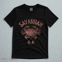 Savannah Ga Atlantic Blue Crab T-Shirt thumb 5