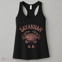 Savannah Ga Atlantic Blue Crab Women's Tank Top thumb 3