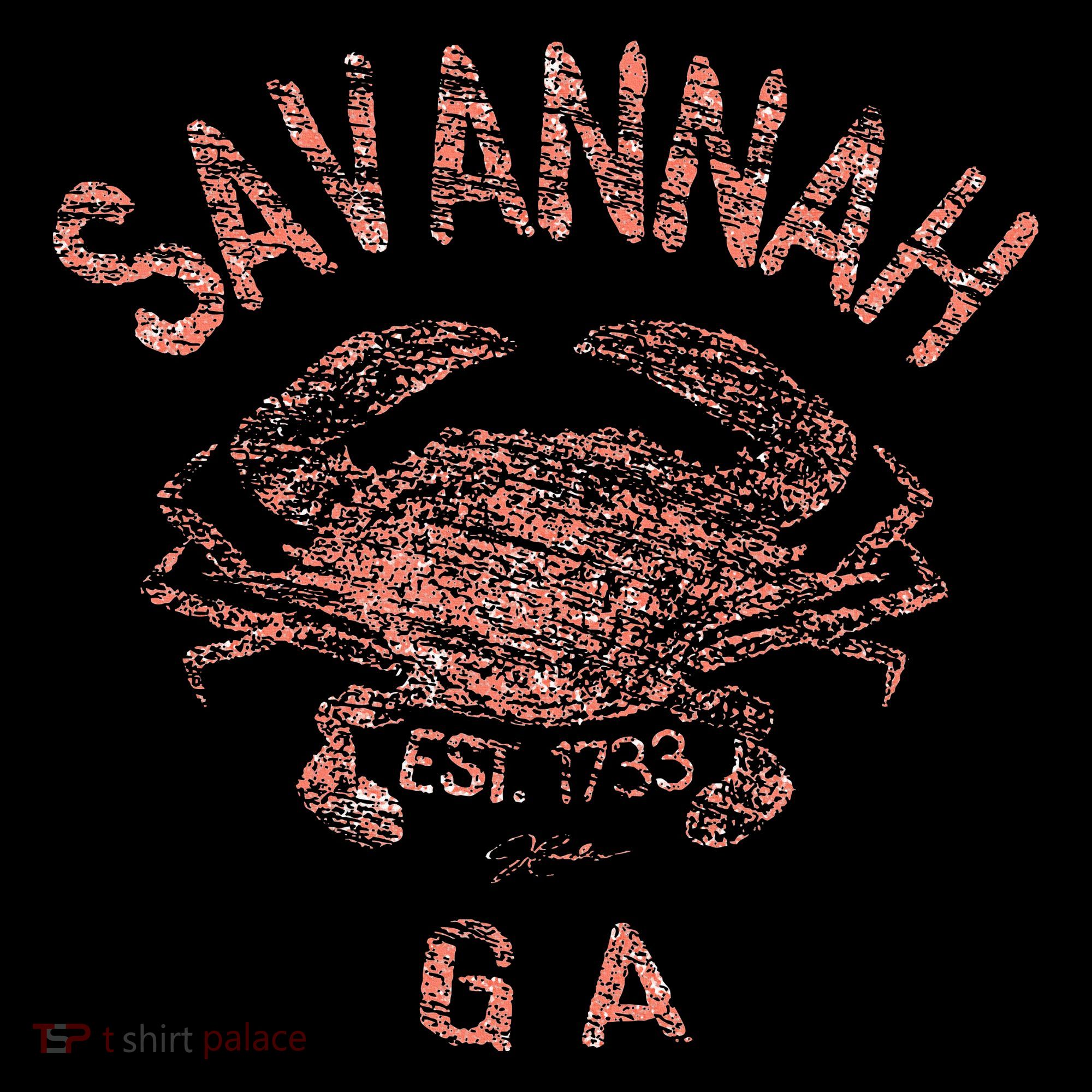 Savannah Ga Atlantic Blue Crab Women's T-Shirt