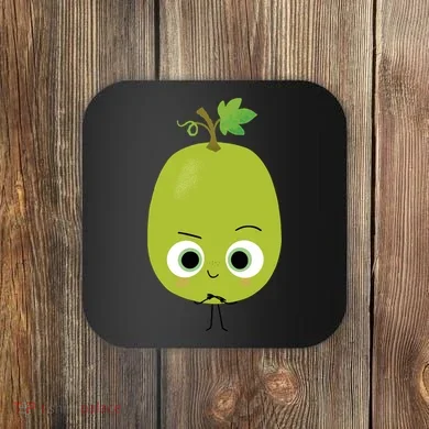 Sour Grape Art Coaster
